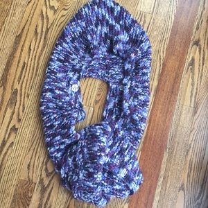 Lululemon knit hooded infinity scarf